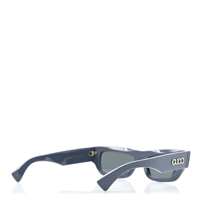 Gucci Acetate Rectangular Frame Sunglasses GG1839S Blue 4 of 8