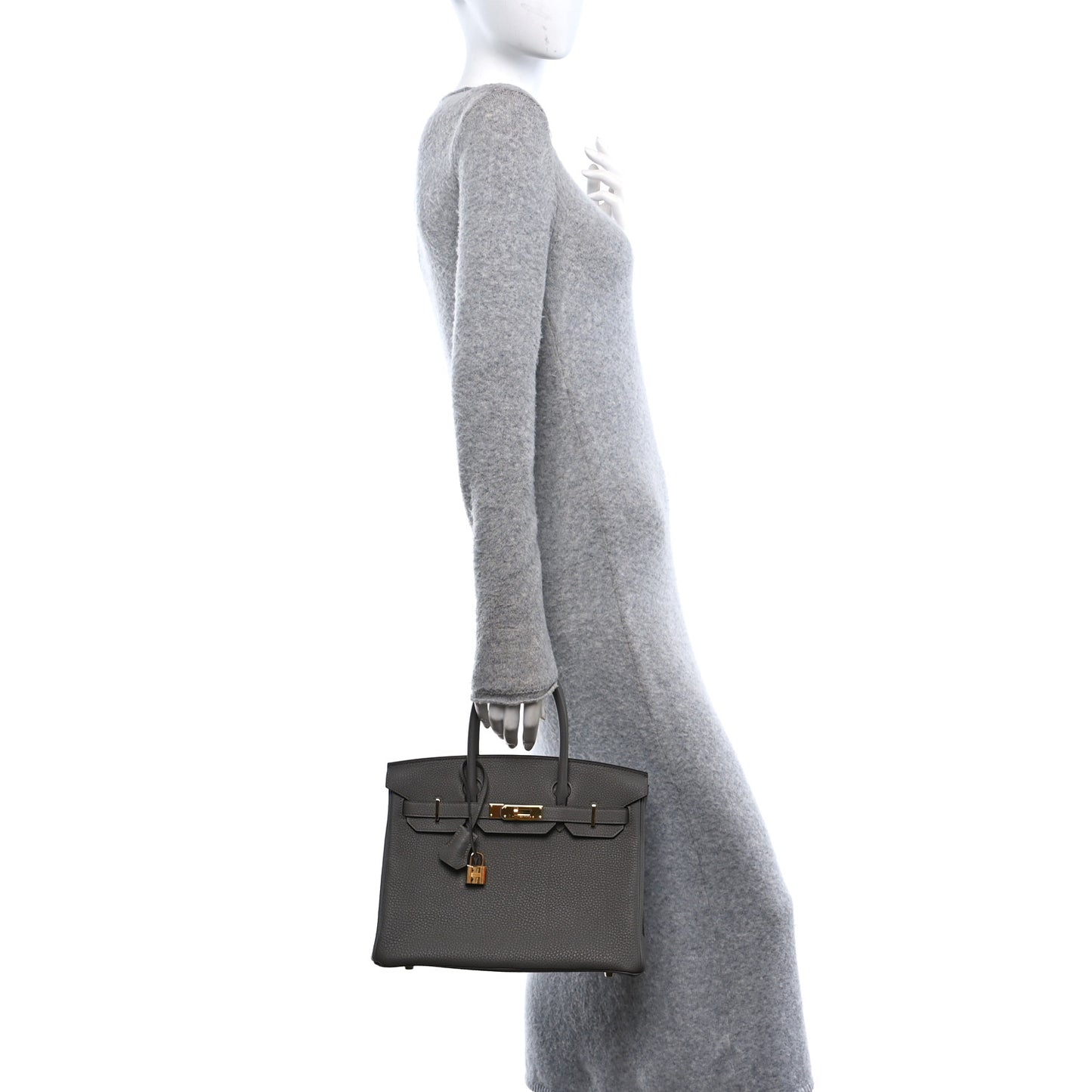 Togo Birkin 30 Gris Meyer