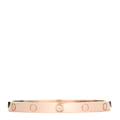 Cartier 18K Pink Gold LOVE Bracelet 18 1 of 4