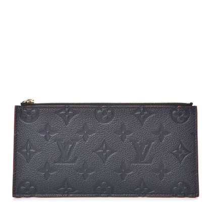 Louis Vuitton Empreinte Felicie Chain Wallet Zippered Insert Marine Rouge 1 of 6