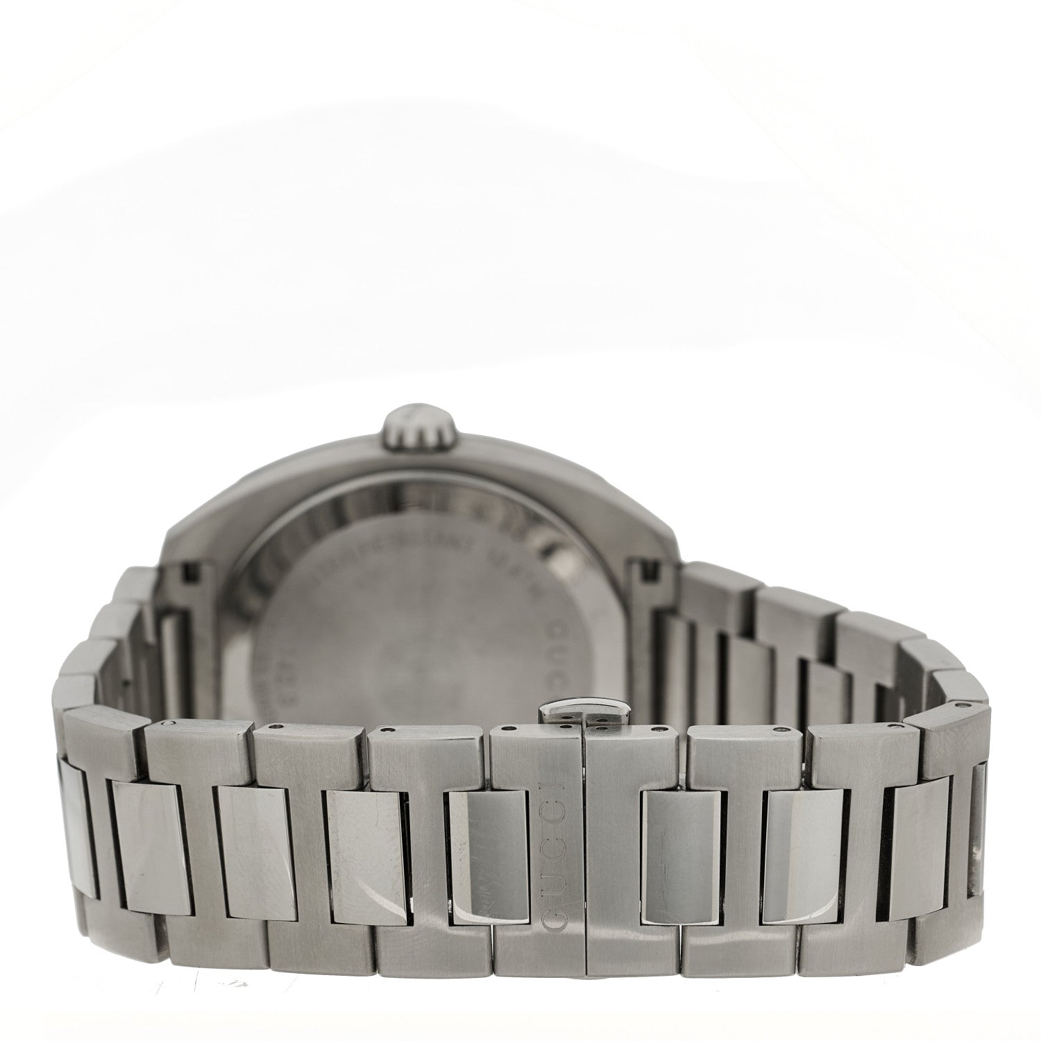 Gucci Stainless Steel 40mm GG2570 Quartz Watch Brown 3 of 4
