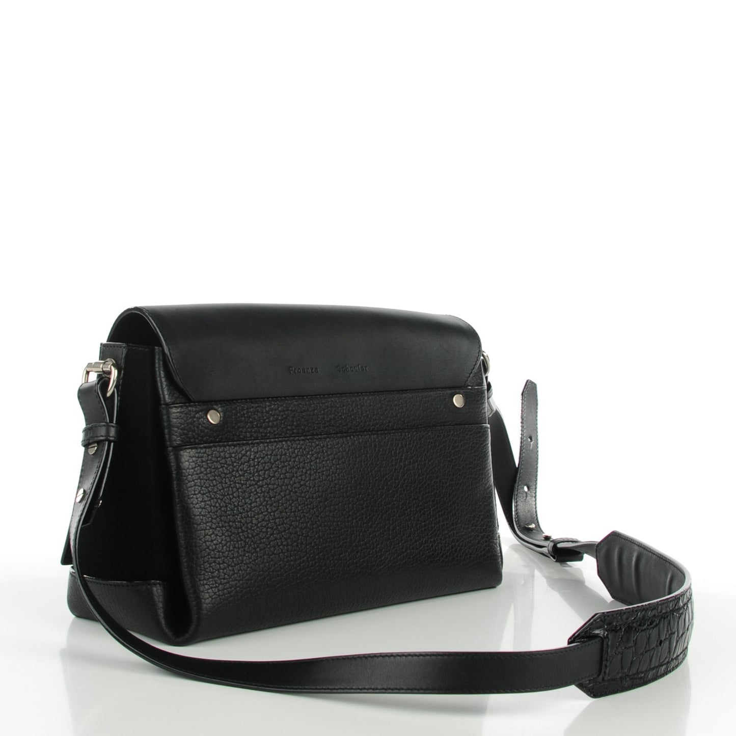 Calfskin PS Elliot Crossbody Black