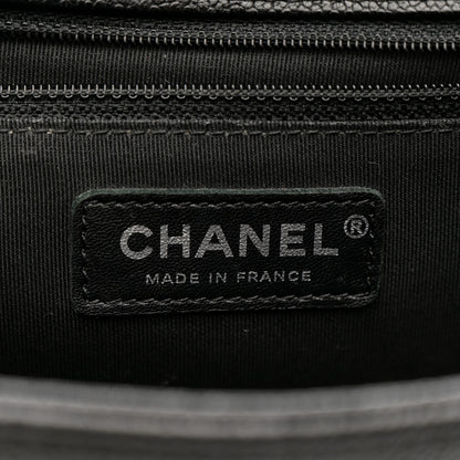 Chanel Caviar Quilted New Medium Boy Flap Black 7 of 10
