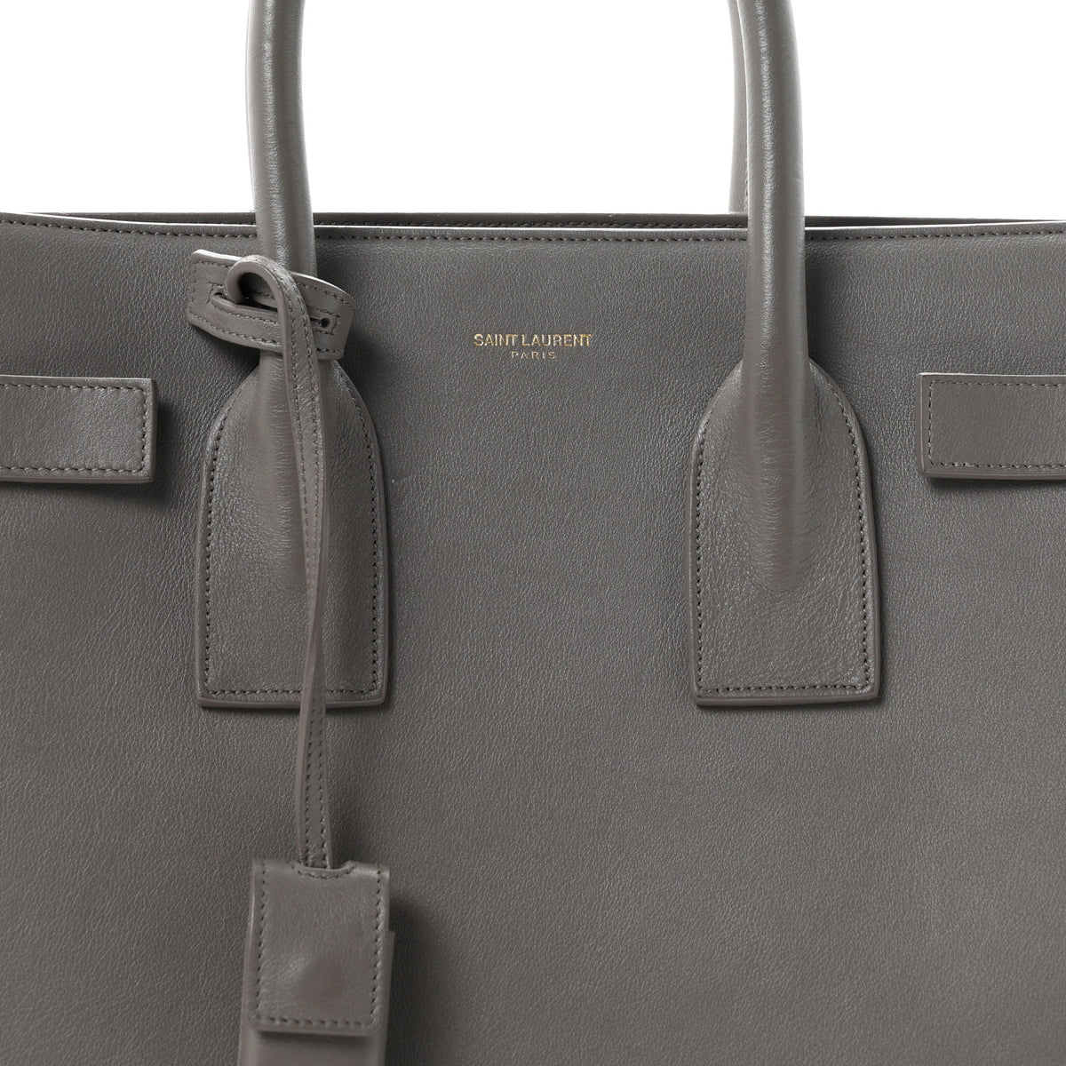 Saint Laurent Calfskin Small Sac De Jour Fog 14 of 23