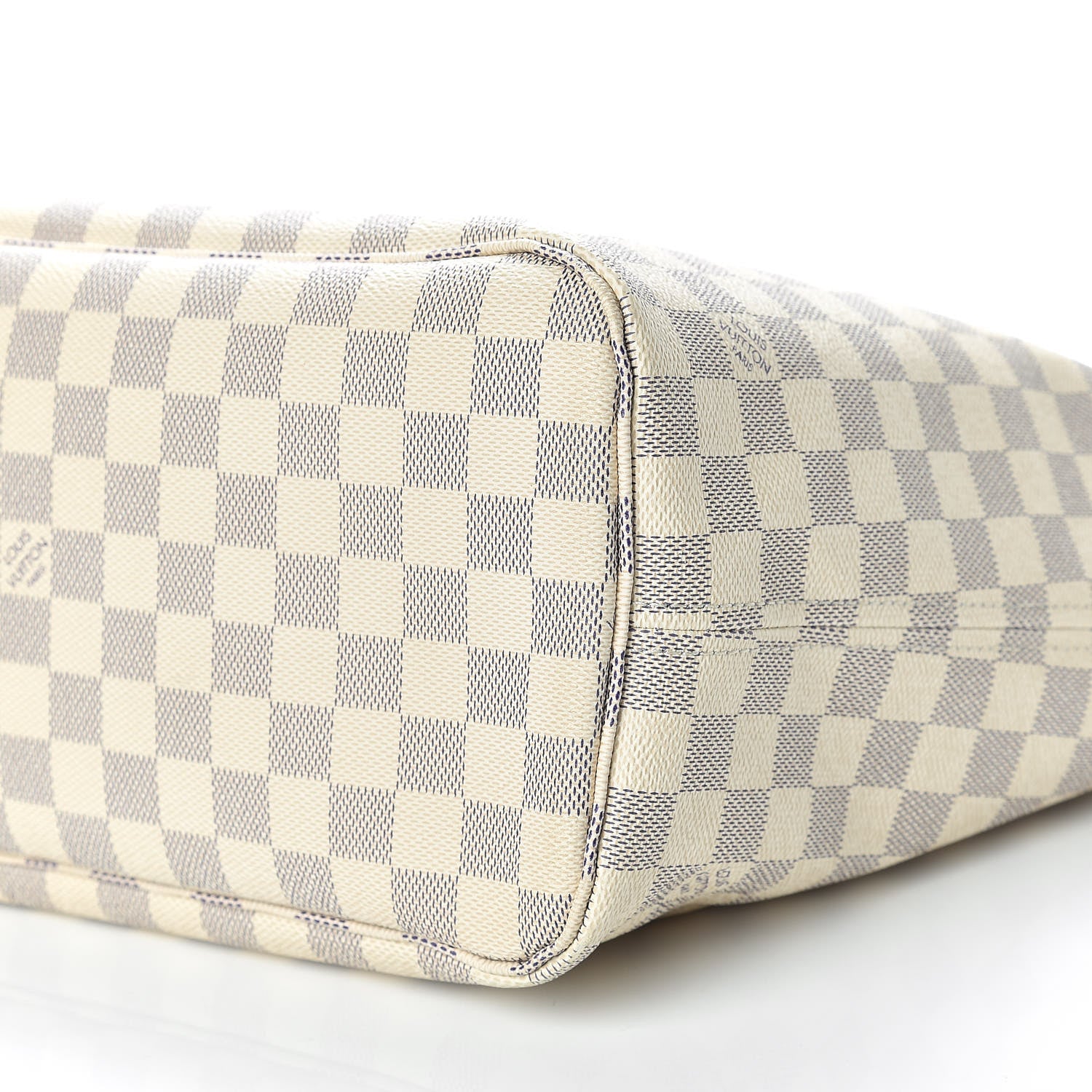 Louis Vuitton Damier Azur Neo Neverfull MM Rose Ballerine 7 of 20