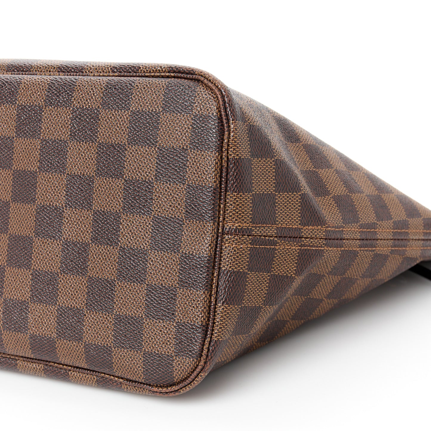 Damier Ebene Neo Neverfull MM Rose Ballerine