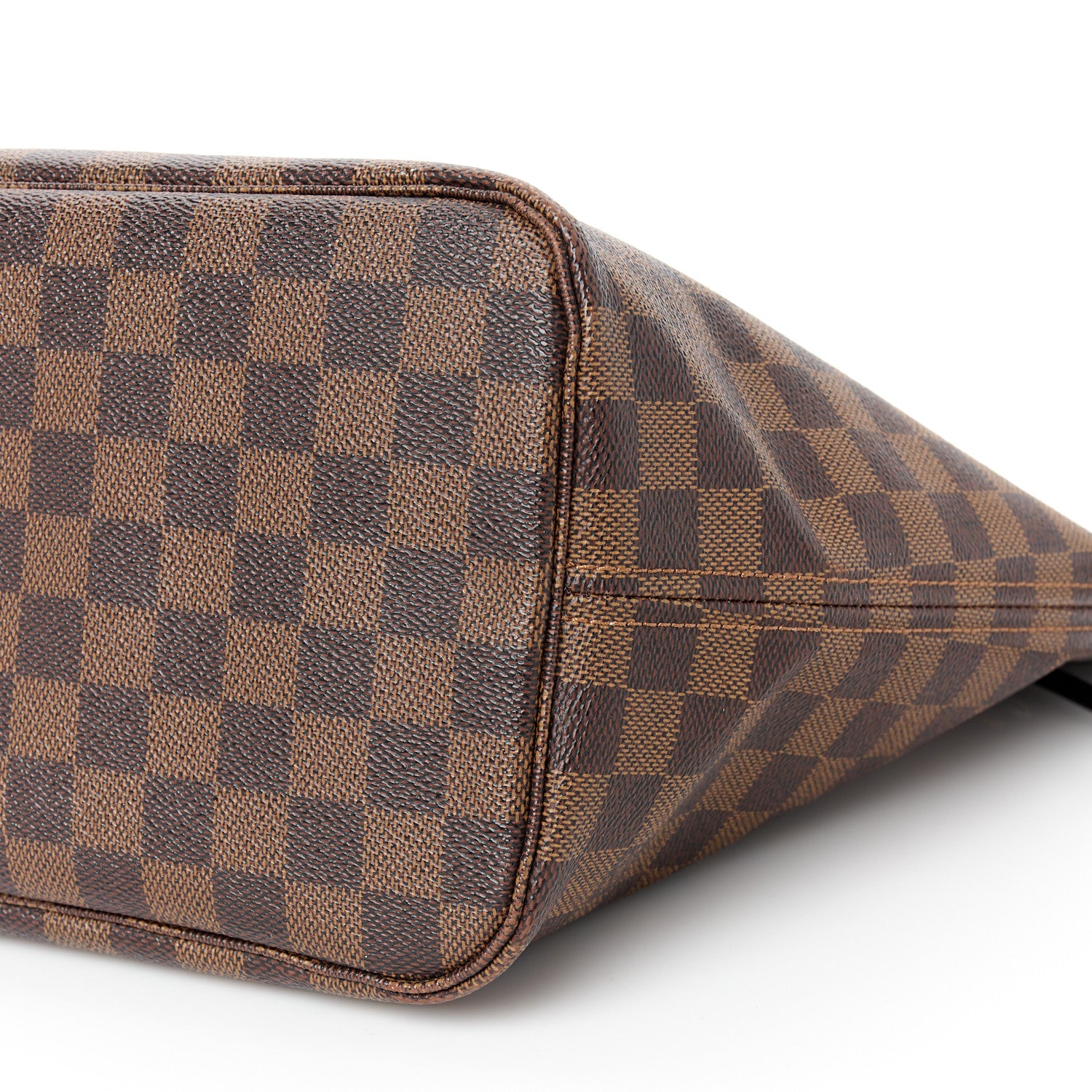 Louis Vuitton Damier Ebene Neo Neverfull MM Rose Ballerine 11 of 12