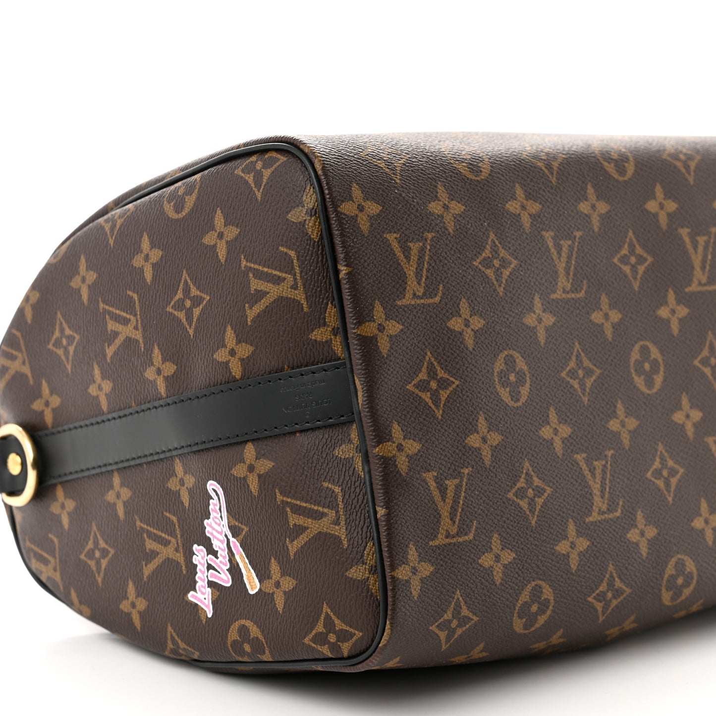 Monogram My World Tour Speedy Bandouliere 30 Black