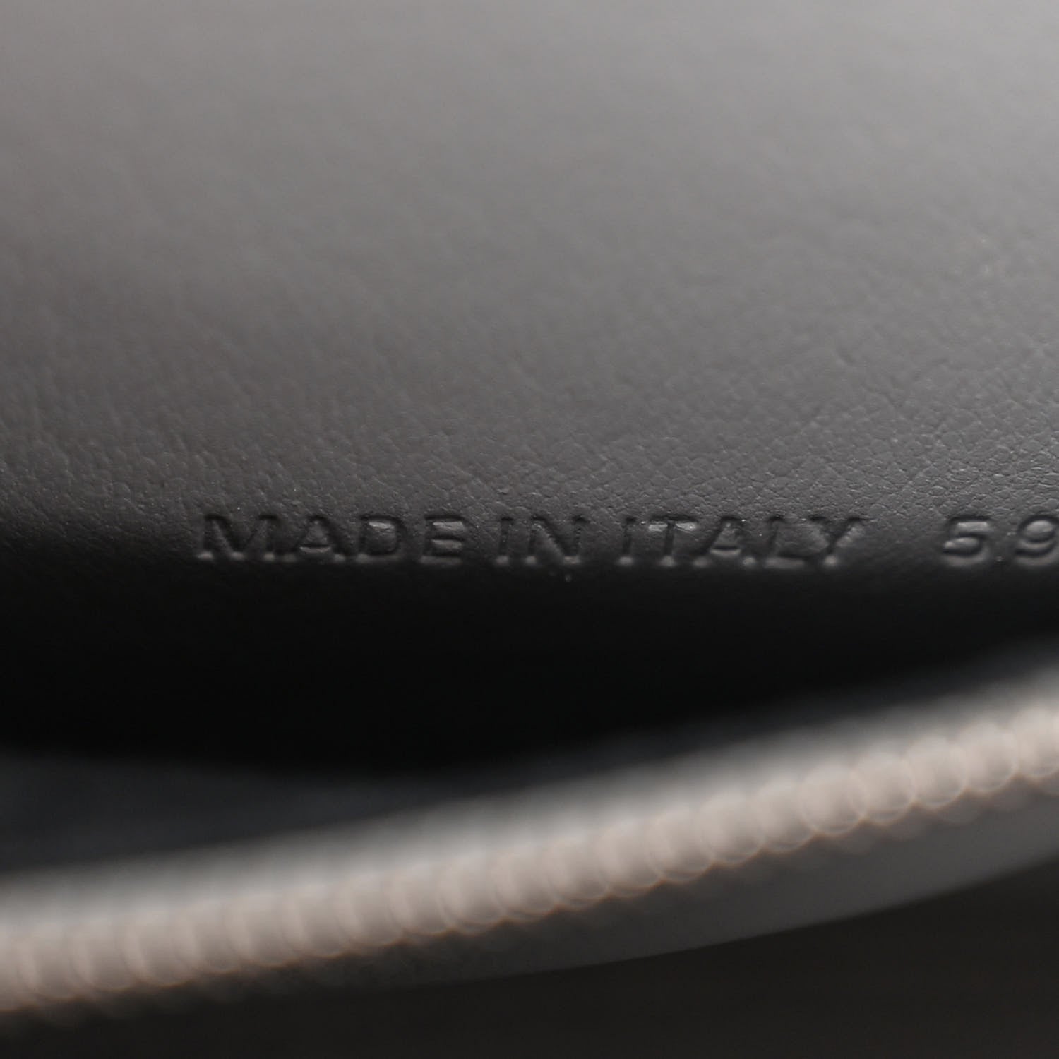 Balenciaga Shiny Calfskin Crocodile Embossed Small Hourglass Top Handle Bag Steel Grey 7 of 14