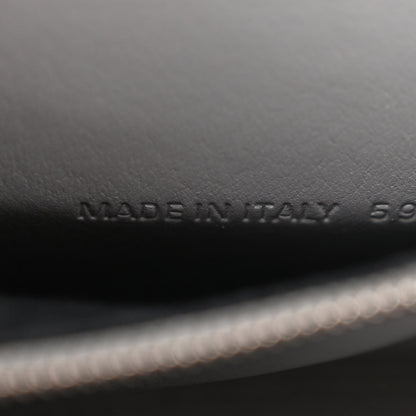 Balenciaga Shiny Calfskin Crocodile Embossed Small Hourglass Top Handle Bag Steel Grey 7 of 14