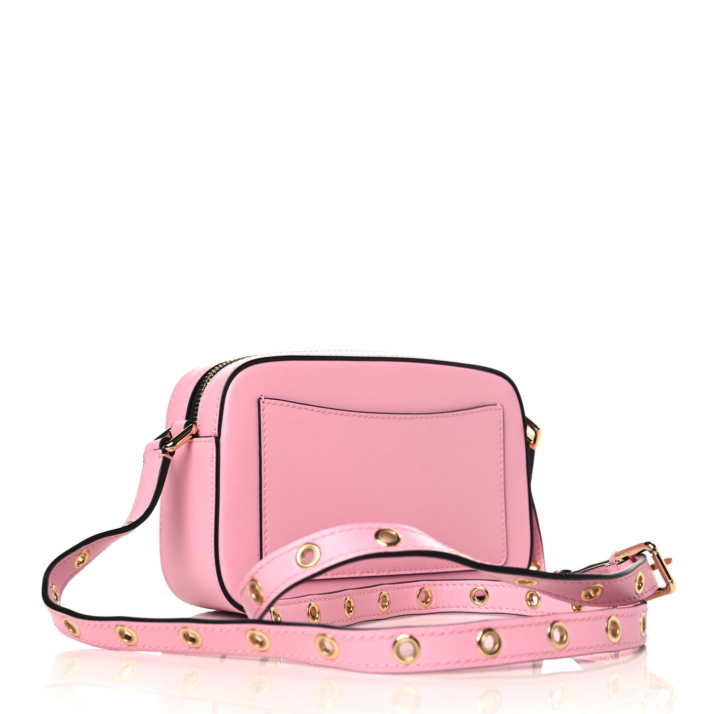 Calfskin 3.5 Camera Crossbody Bag Pink