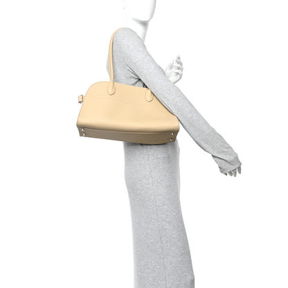 The Row Matte Grained Calfskin Margaux Shoulder 12 Boulder 2 of 9