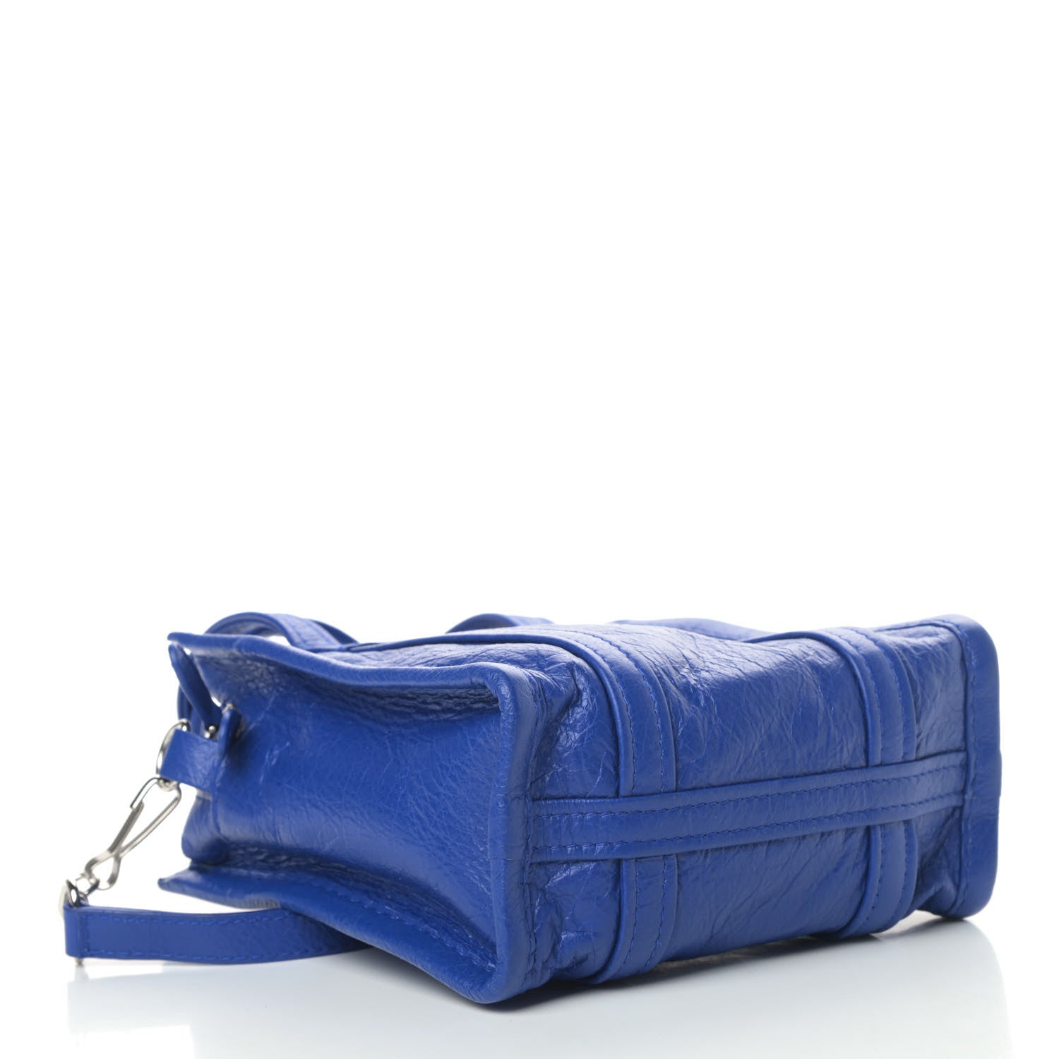 Balenciaga Agneau XXS Bazar Shopper Tote Electric Bleu 3 of 4