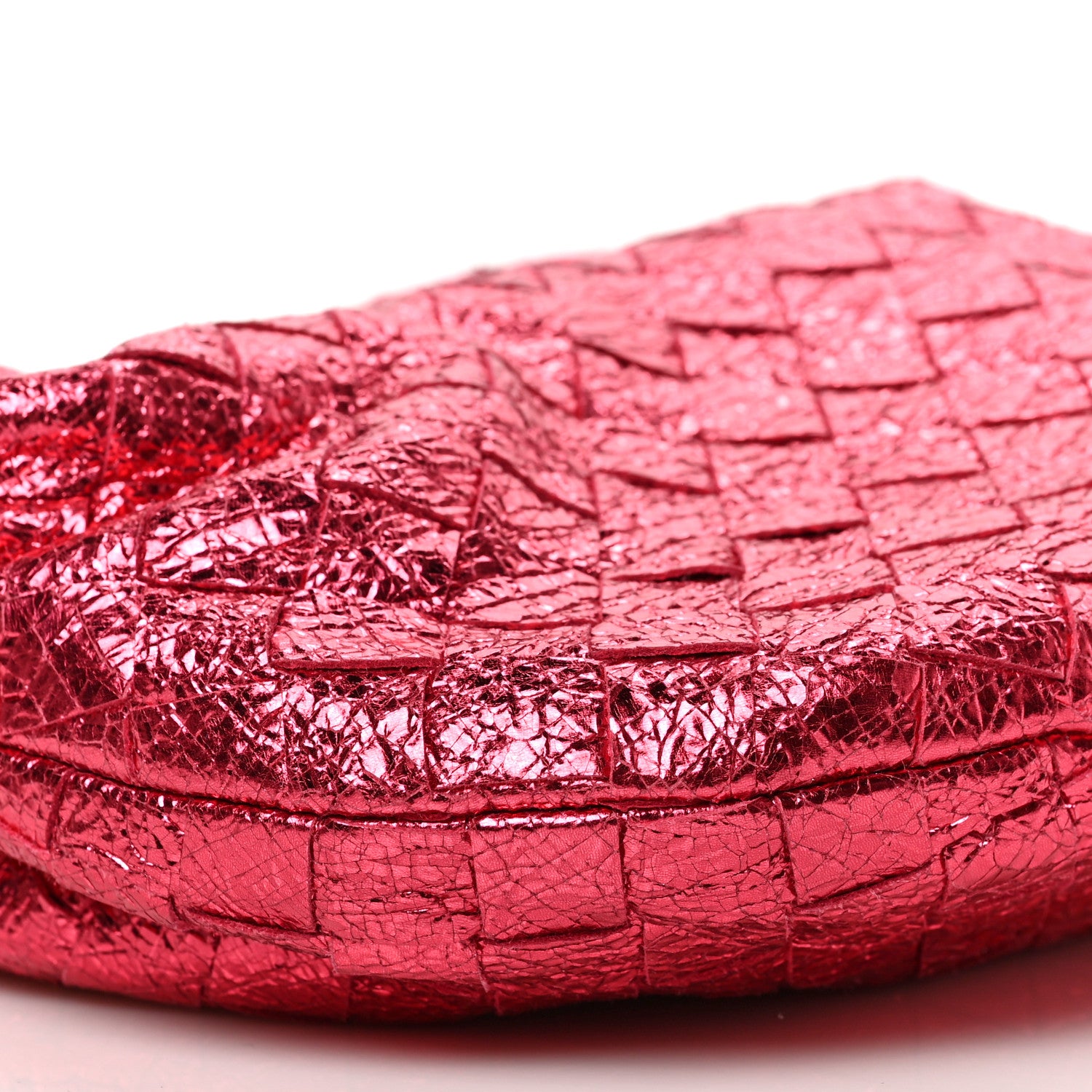 Bottega Veneta Metallic Nappa Intrecciato Mini Jodie Lollipop 7 of 8