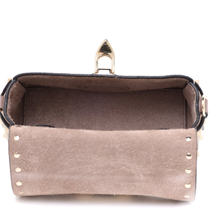 Valentino Garavani Pebbled Calfskin Mini Rockstud Crossbody Bag Poudre 5 of 10