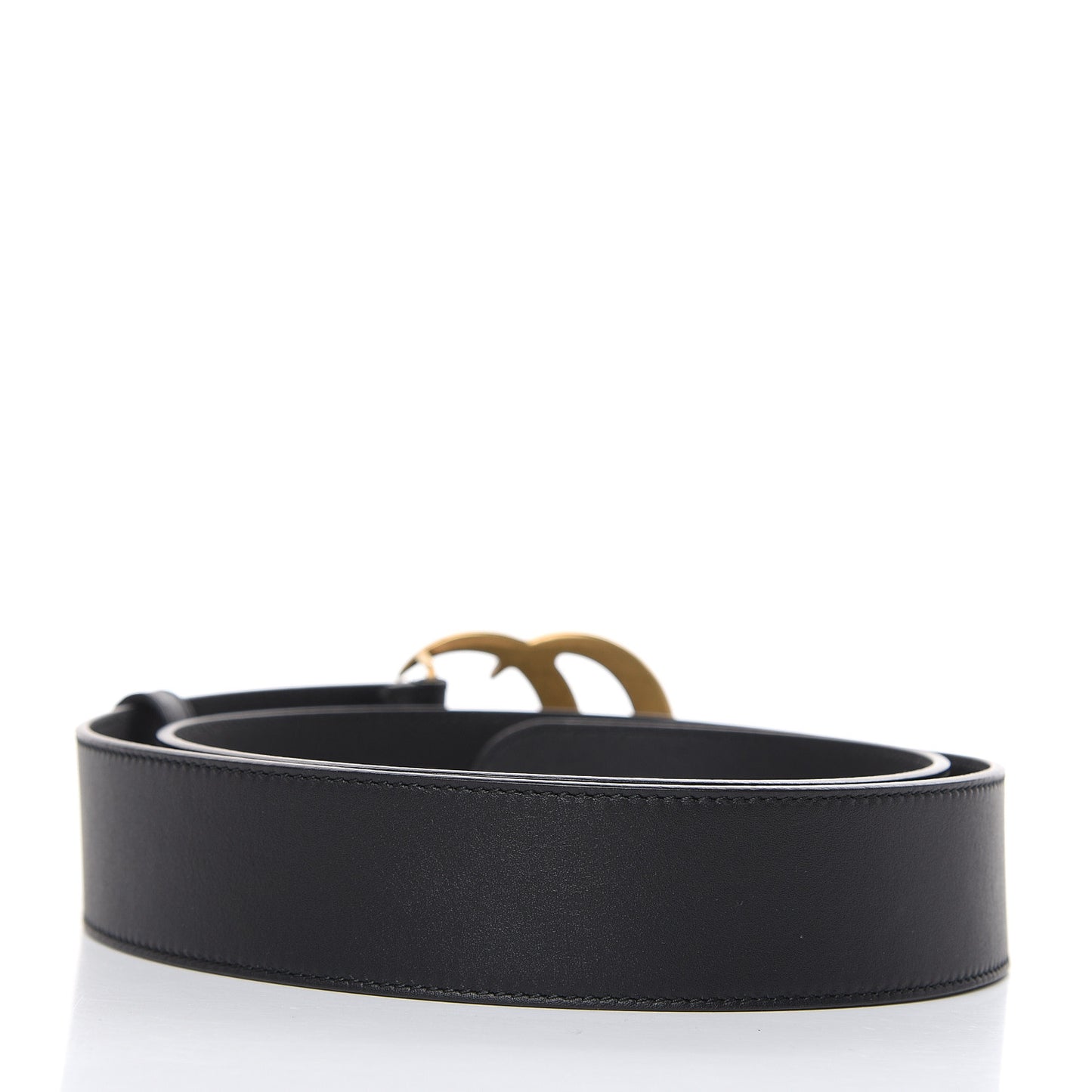 Calfskin Double G 40mm Belt 95 38 Black