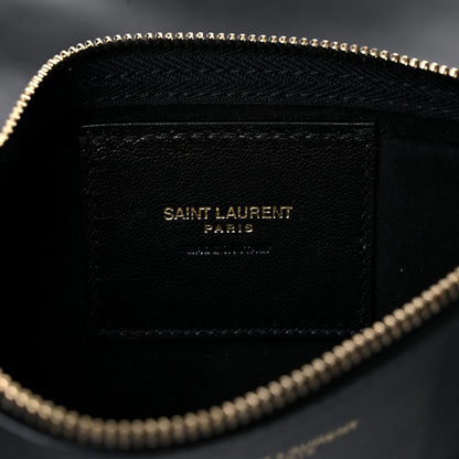 Saint Laurent Calfskin Medium Suzanne Hobo Black 7 of 16