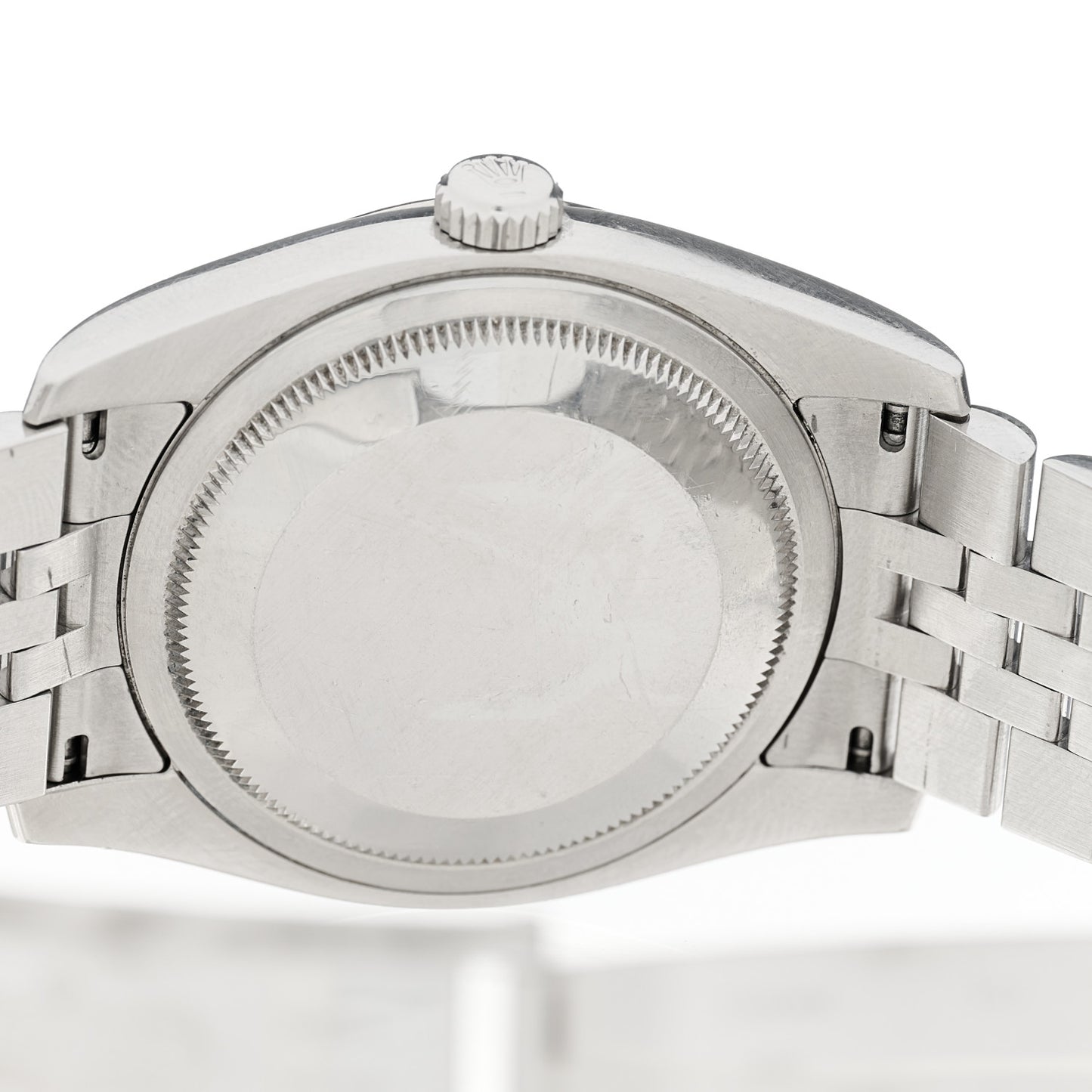 Stainless Steel 18K White Gold 36mm Oyster Perpetual Datejust Watch White Roman 116234