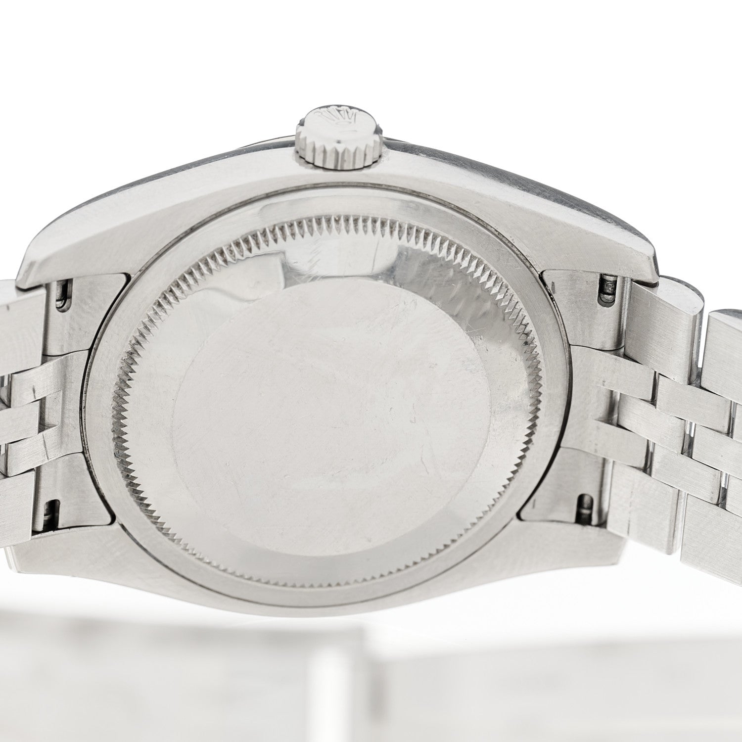 Rolex Stainless Steel 18K White Gold 36mm Oyster Perpetual Datejust Watch White Roman 116234 4 of 5