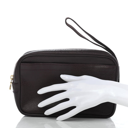 Louis Vuitton Taiga Kaluga Toiletry Pouch Acajou 2 of 7