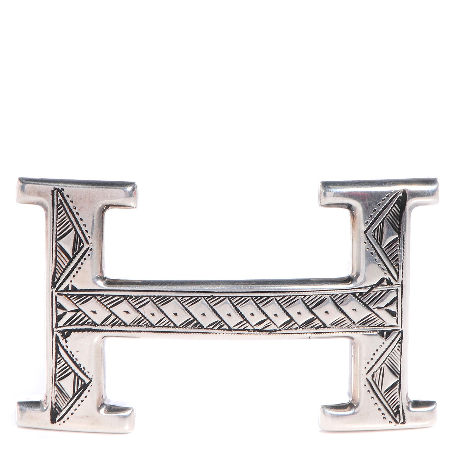 Sterling Silver Touareg 32mm H Belt Buckle