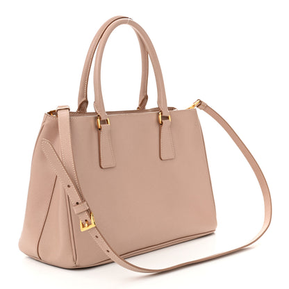 Prada Saffiano Medium Galleria Double Zip Tote Cammeo 3 of 12