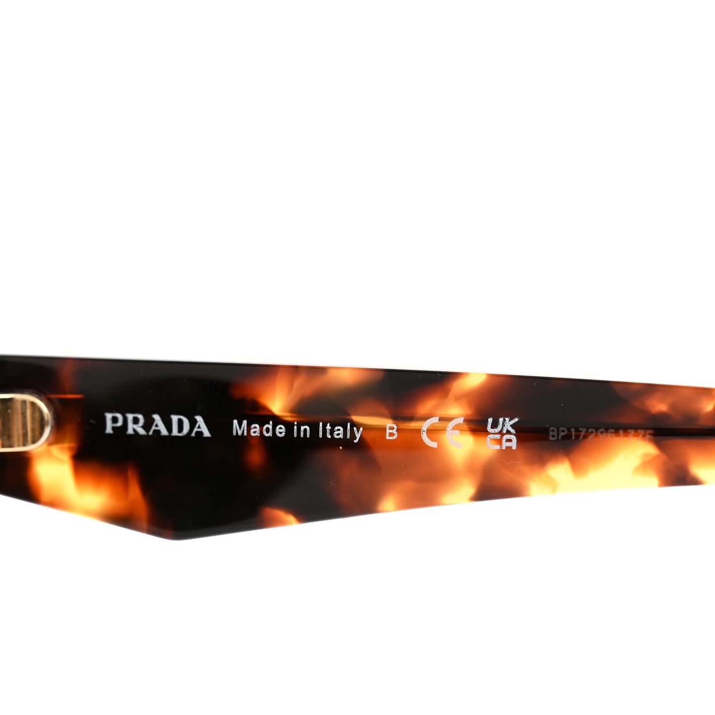 Acetate Oval Sunglasses SPR 26Z Tortoise