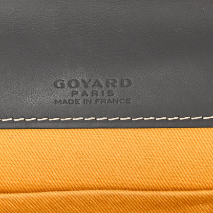 Goyard Goyardine Monte Carlo Bois Clutch With Strap Gray 6 of 14