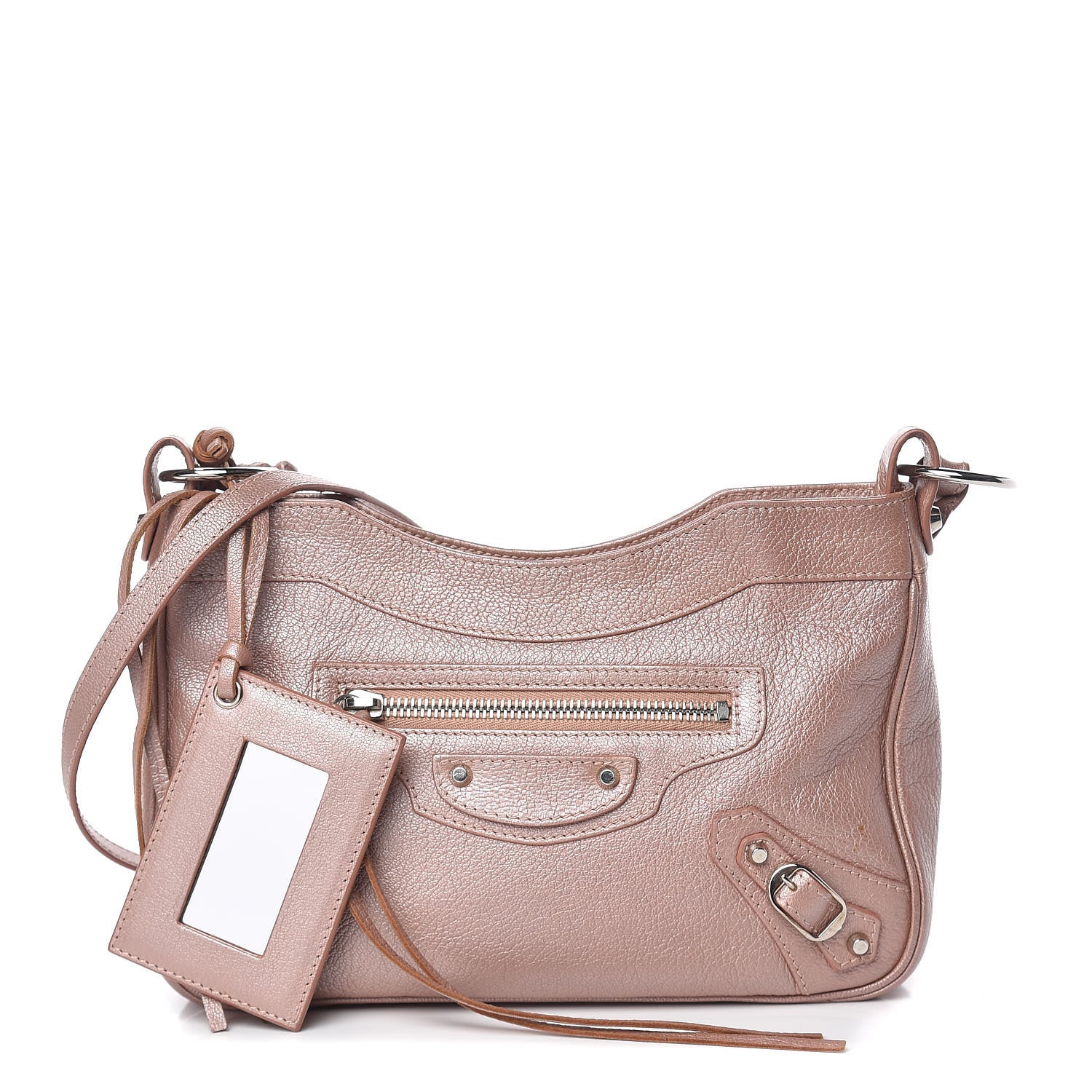 Balenciaga Chevre Classic Silver Hardware Hip Rose 1 of 13