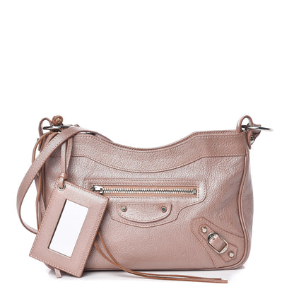 Balenciaga Chevre Classic Silver Hardware Hip Rose 1 of 13