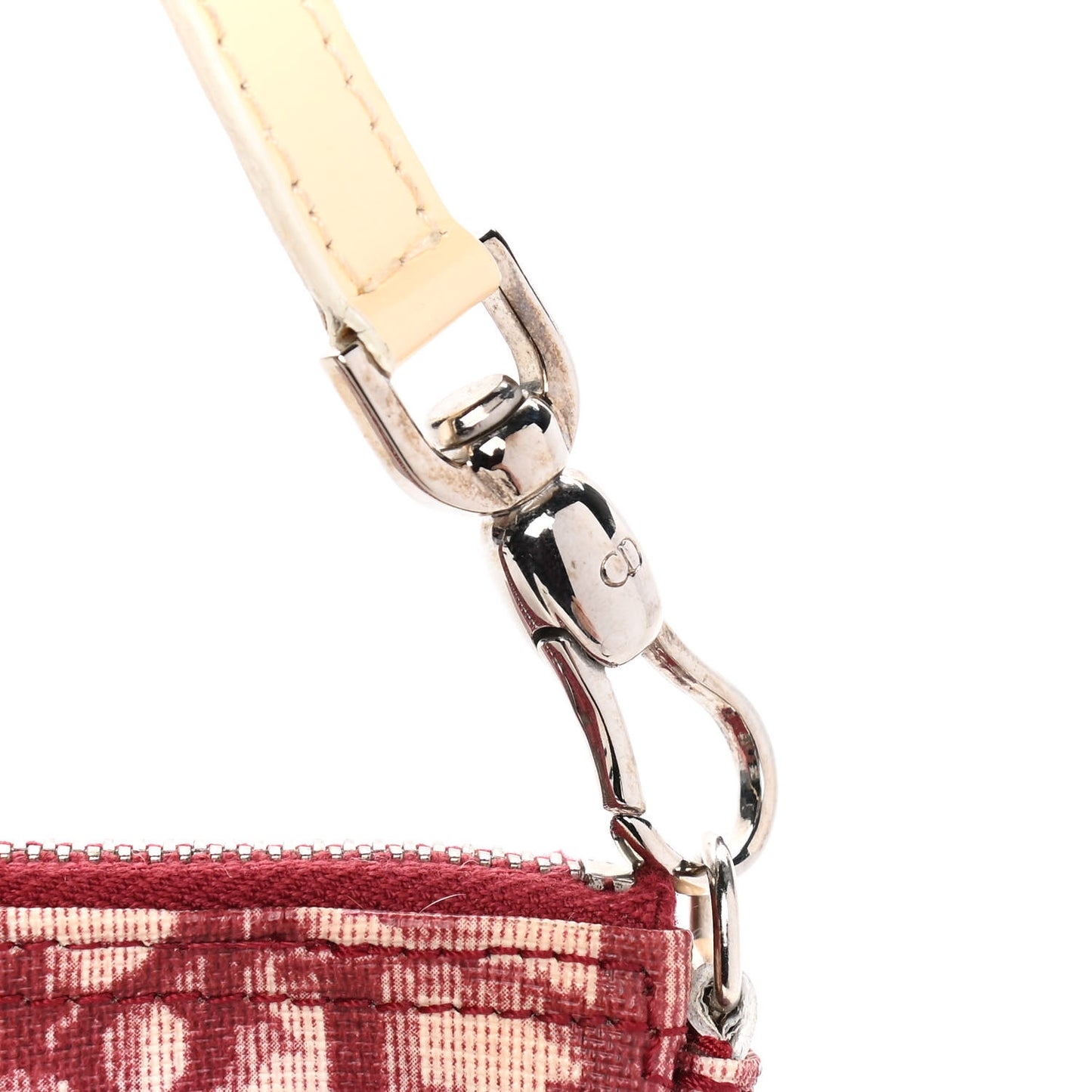 Monogram Mini Saddle Pochette Red
