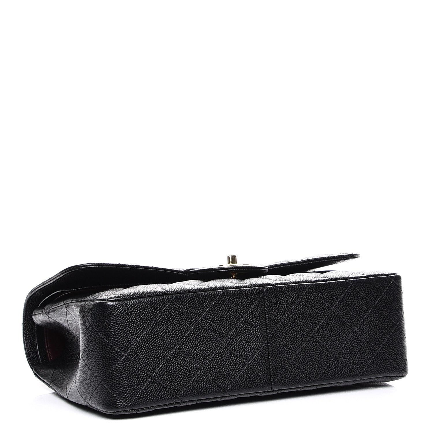 Chanel Caviar Quilted Jumbo Double Flap Black 5 of 9