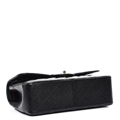 Chanel Caviar Quilted Jumbo Double Flap Black 5 of 9