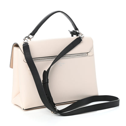 Louis Vuitton Soft Calfskin My Lockme Top Handle Kabuki Red Quartz Black 3 of 9