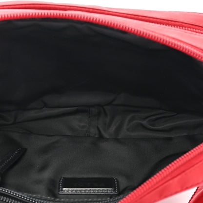 Prada Re-Nylon Saffiano Belt Bag Fuoco Black 5 of 9