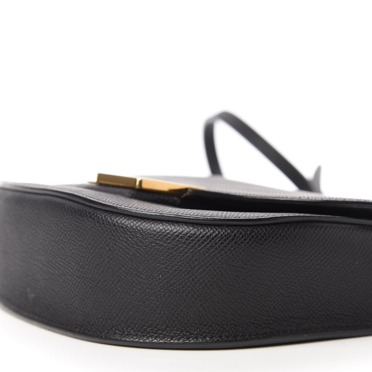 Grained Calfskin Small Trotteur Black