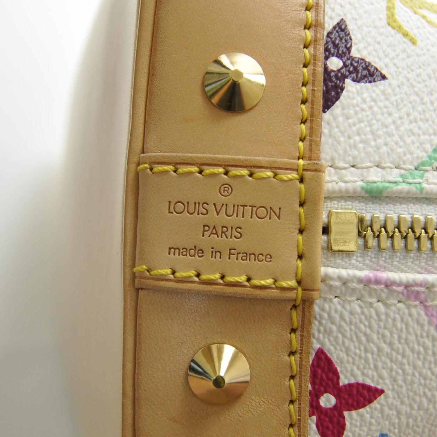Monogram Multicolor Alma White
