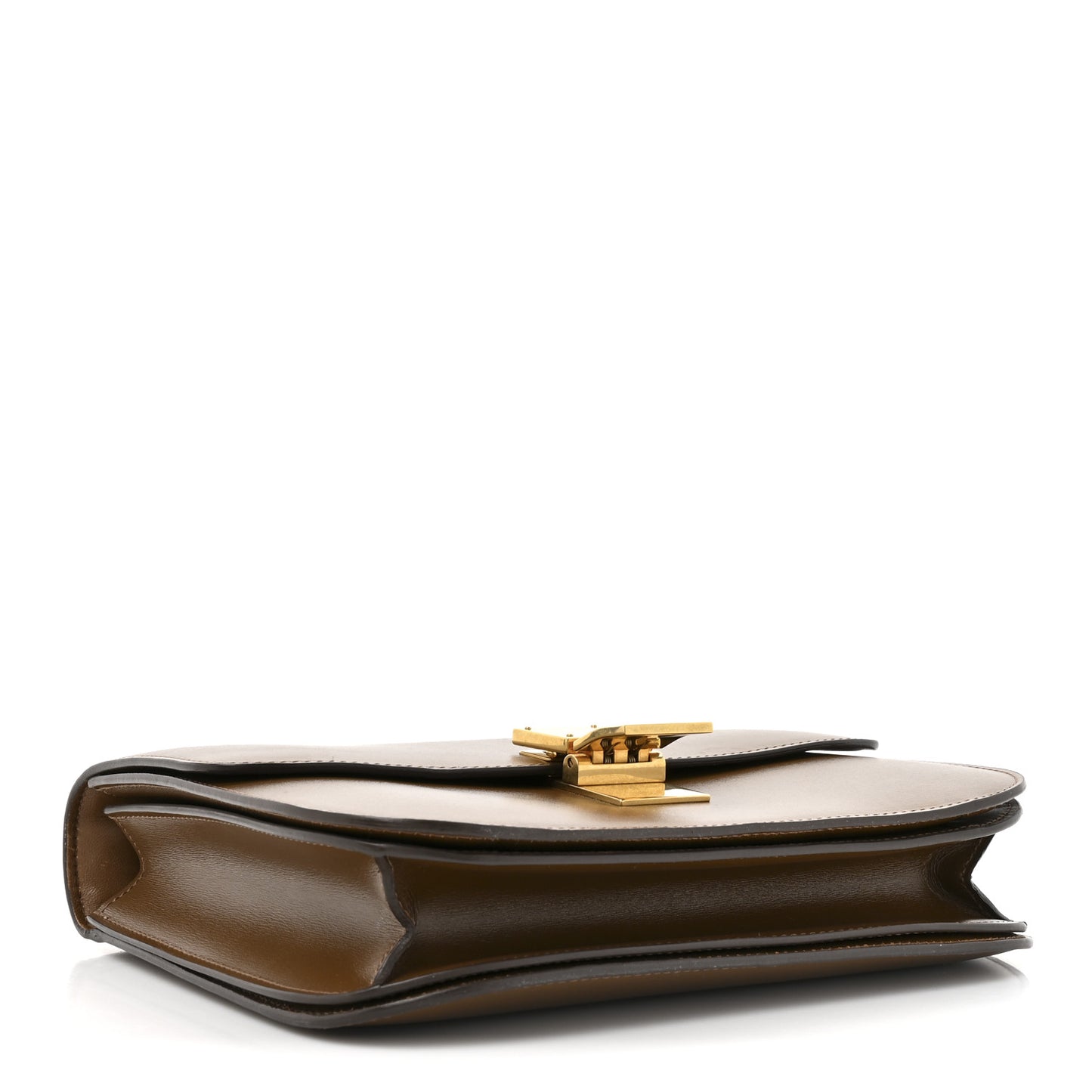 Box Calfskin Medium Classic Box Flap Bag Camel