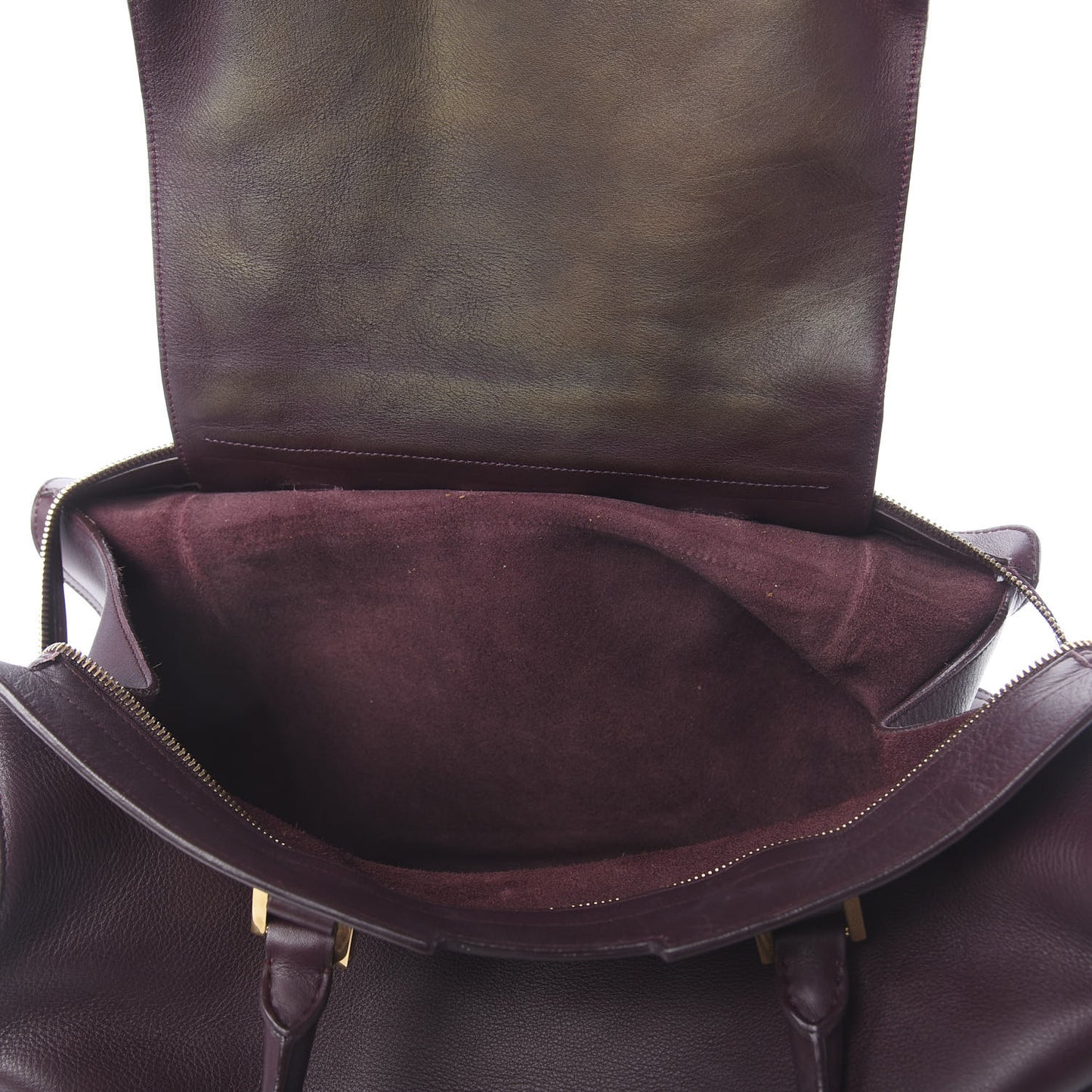 Calfskin Medium Classic Y Cabas Bordeaux