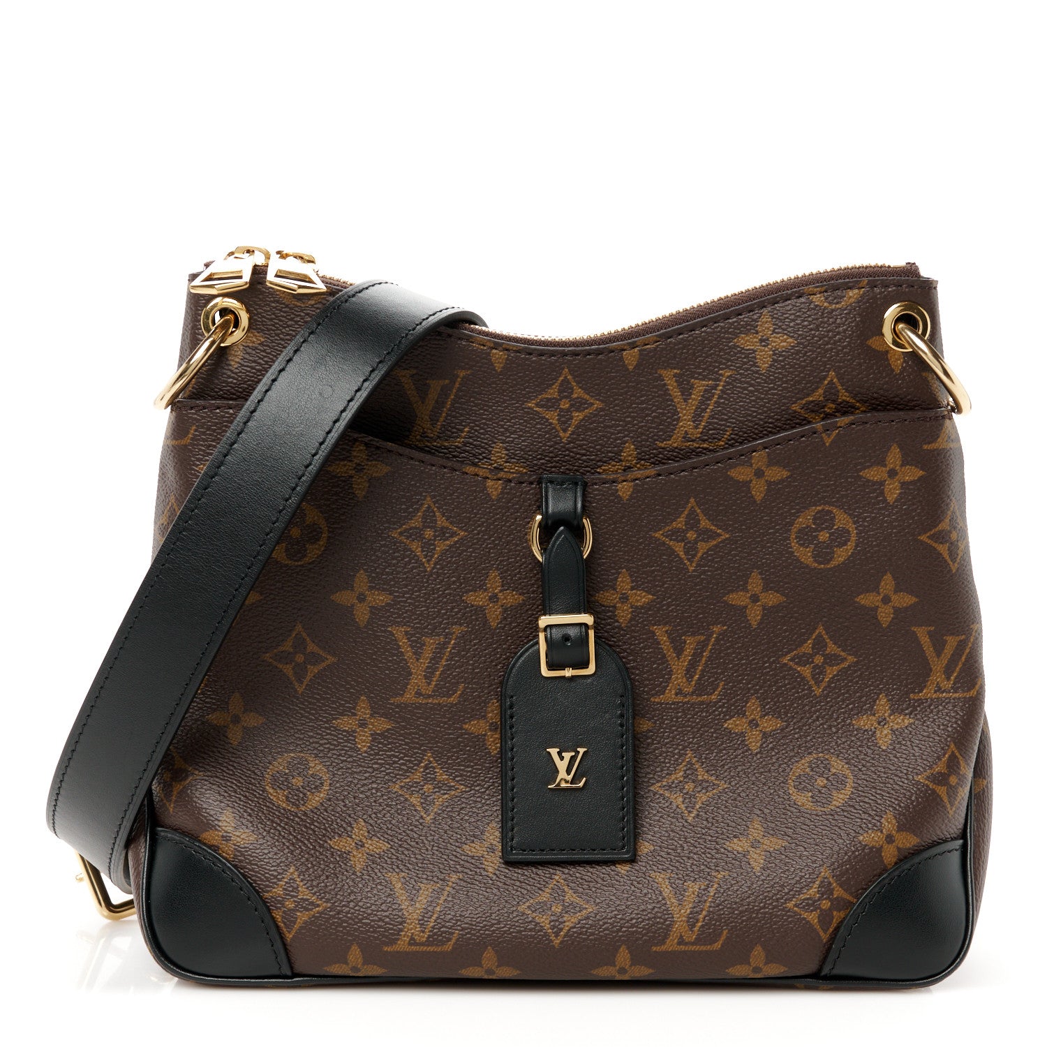 Louis Vuitton Monogram Odeon PM Black 1 of 10