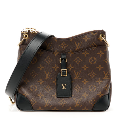 Louis Vuitton Monogram Odeon PM Black 1 of 10