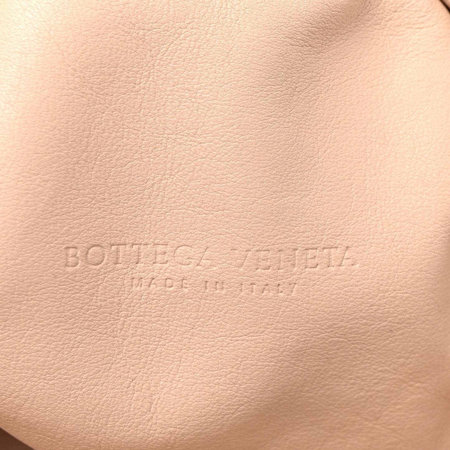Smooth Butter Calf The Pouch Oversized Clutch Almond