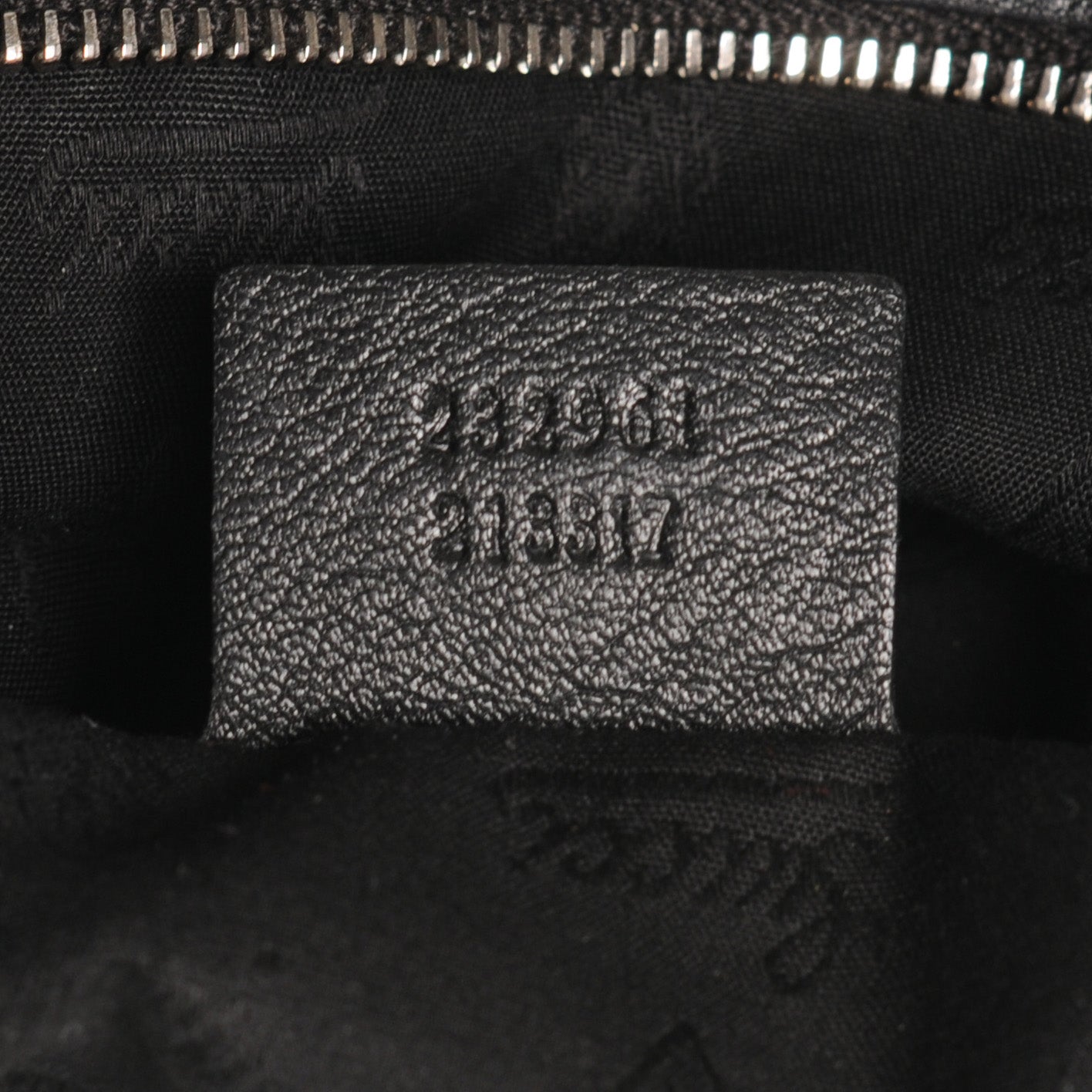 Gucci Guccissima Medium Icon Bit Hobo Black 7 of 9