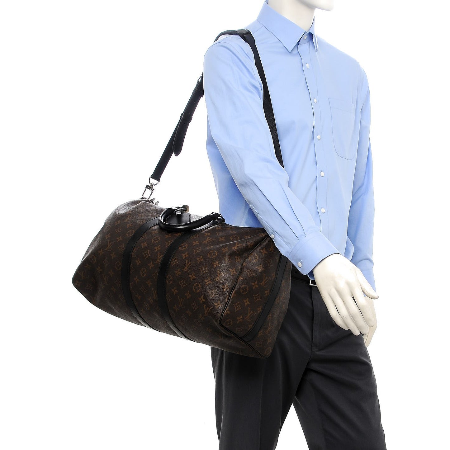 Monogram Macassar Keepall Bandouliere 45