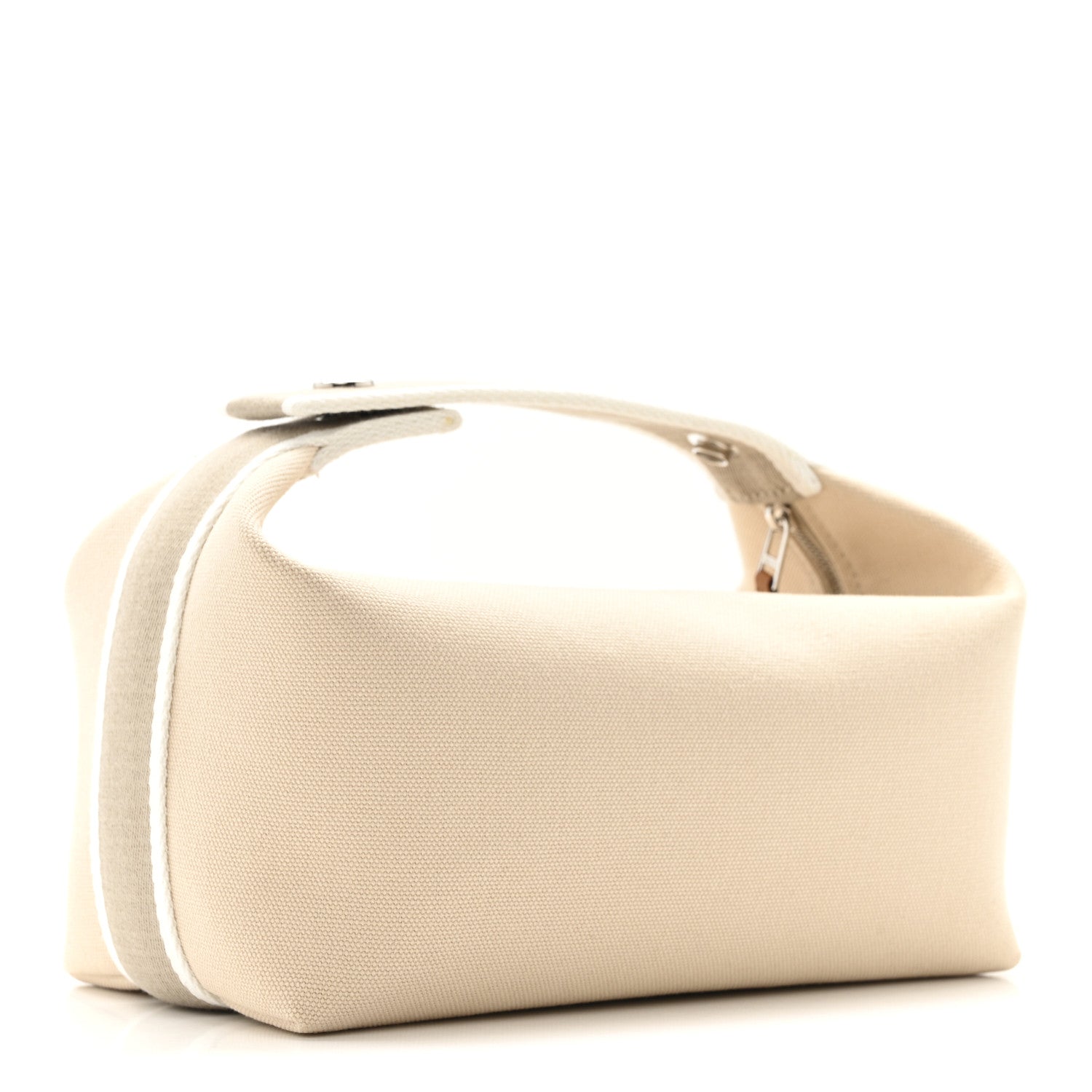 Hermes Canvas Small Bride-A-Brac Pouch Natural 3 of 8