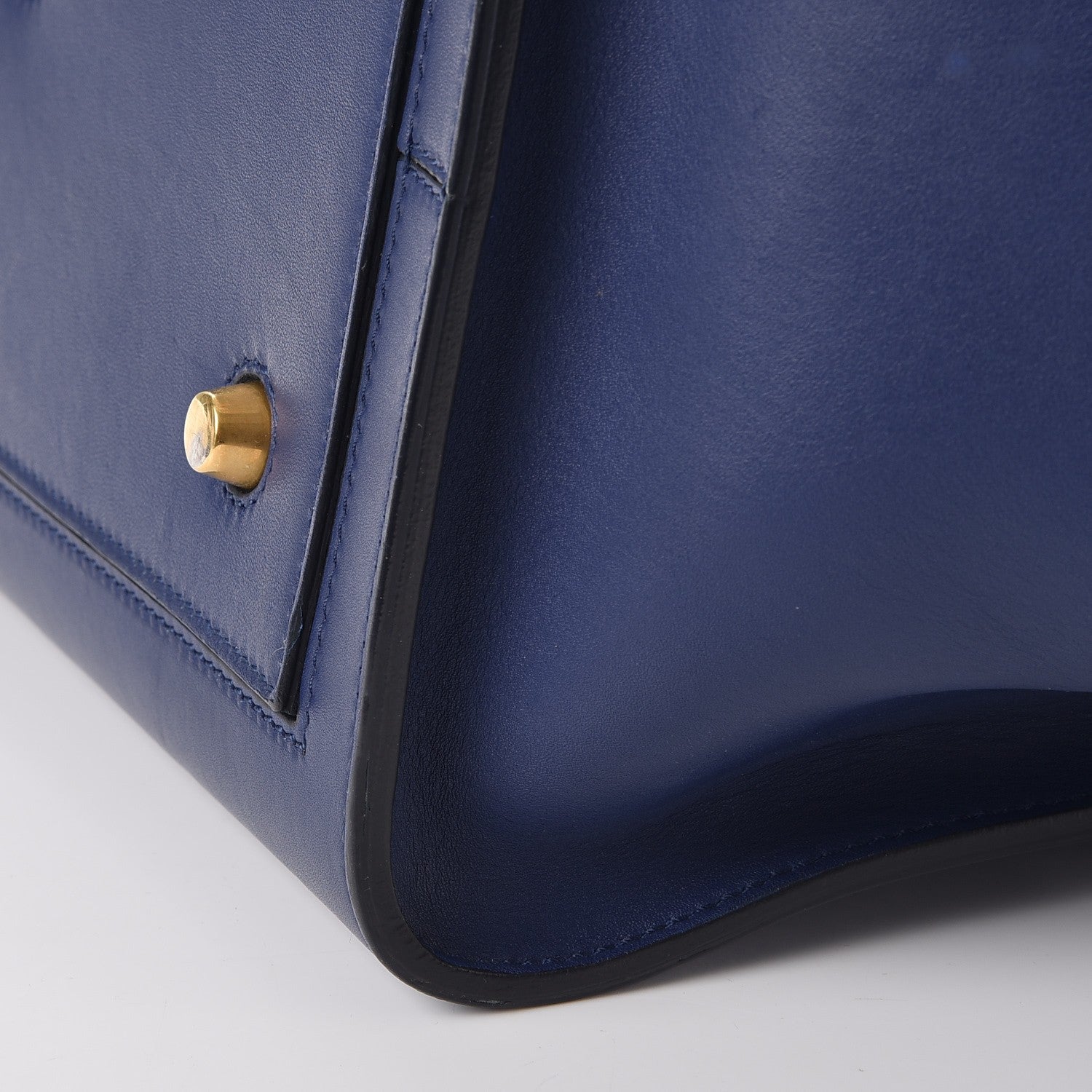 Celine Smooth Calfskin Small Tie Knot Tote Dark Indigo 19 of 23