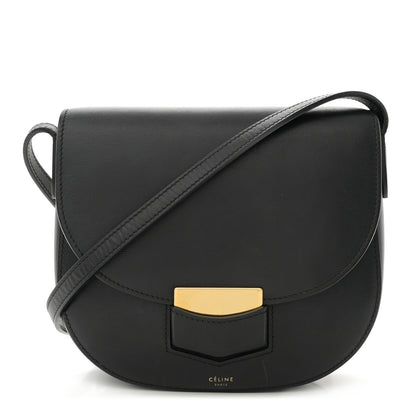 Celine Palmelato Calfskin Small Trotteur Black 1 of 14