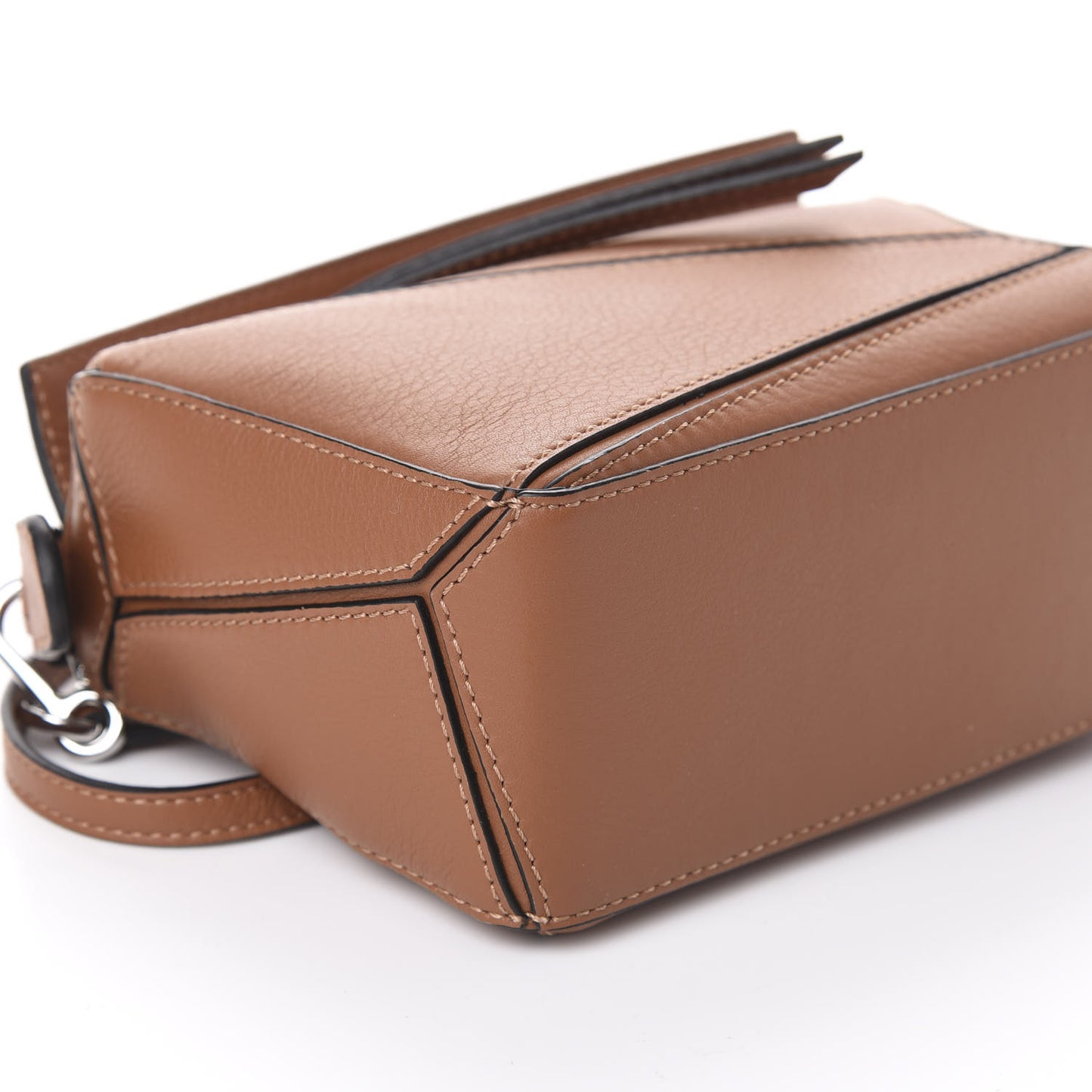 Calfskin Mini Puzzle Bag Tan
