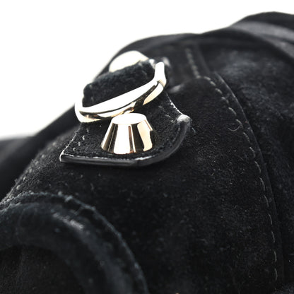 Balenciaga Baby Daim Suede Classic Silver Hardware City Black 16 of 16