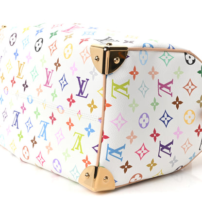 Louis Vuitton LV X TM Monogram Multicolor Speedy Bandouliere 25 White 9 of 9